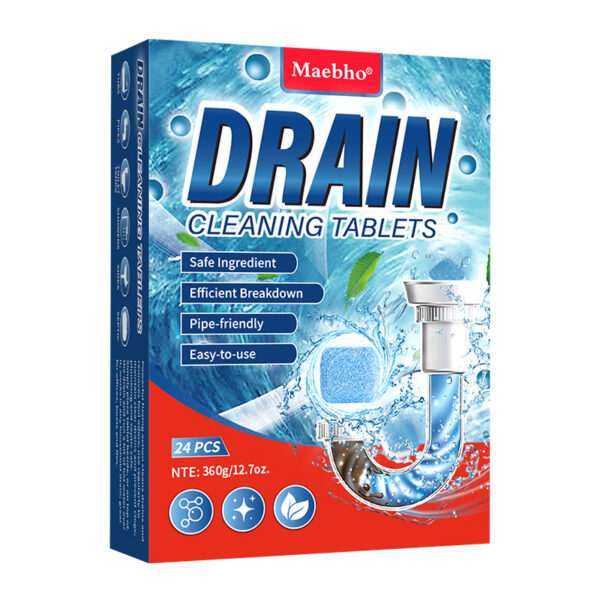 Drain Cleaning Tablets 24pcs
