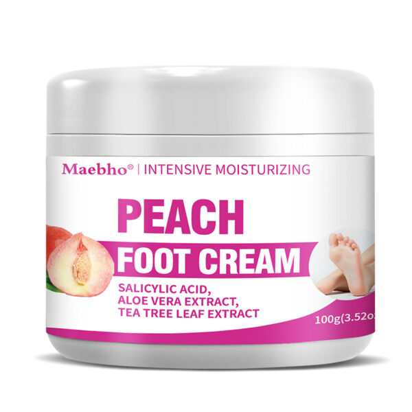 Peach Foot Cream
