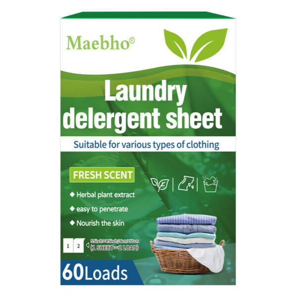 Laundry Delergent Sheet 60 Loads